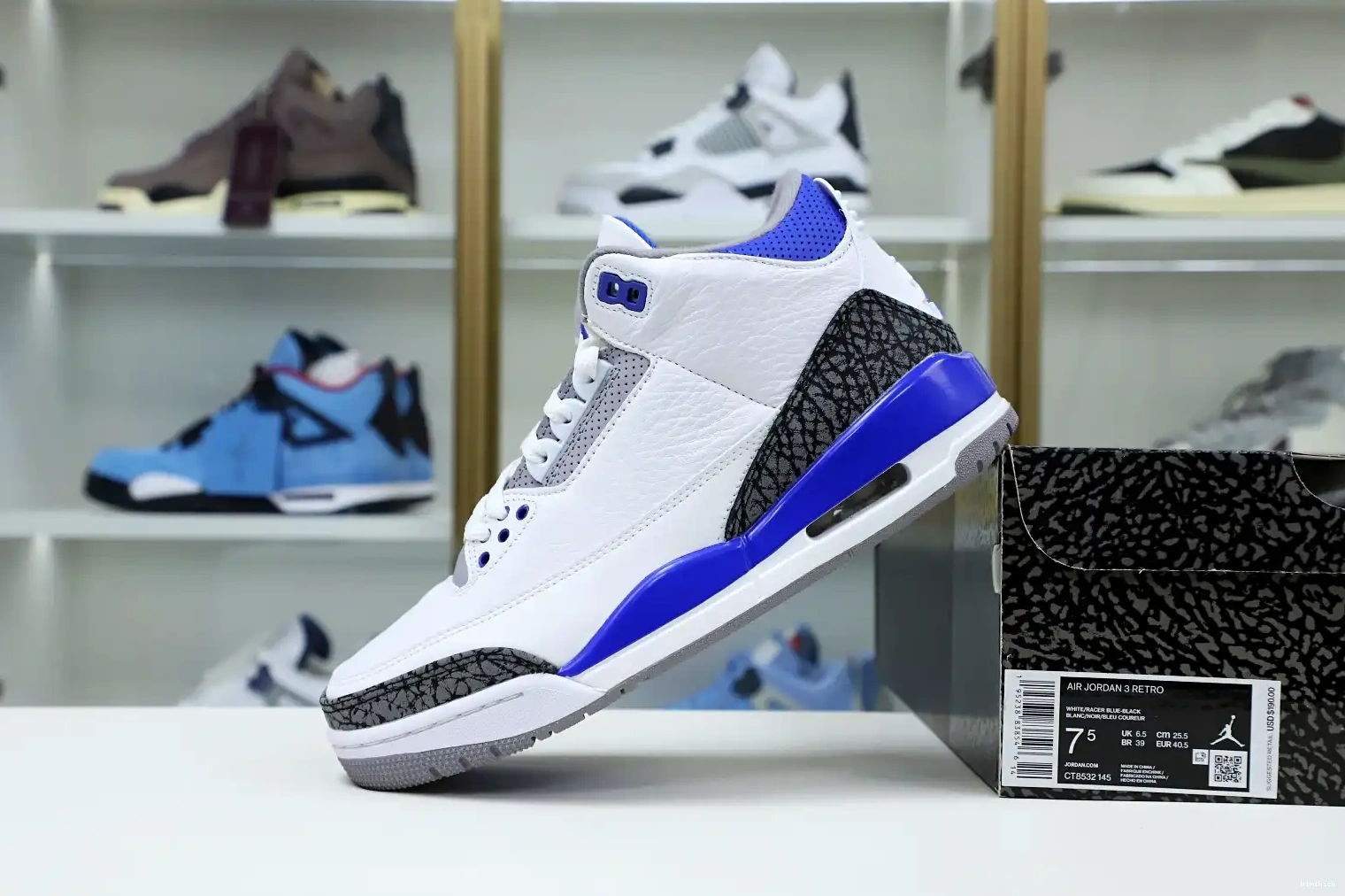 BLUE' AIR 3 'RACER RETRO Kimikick JORDAN 0507